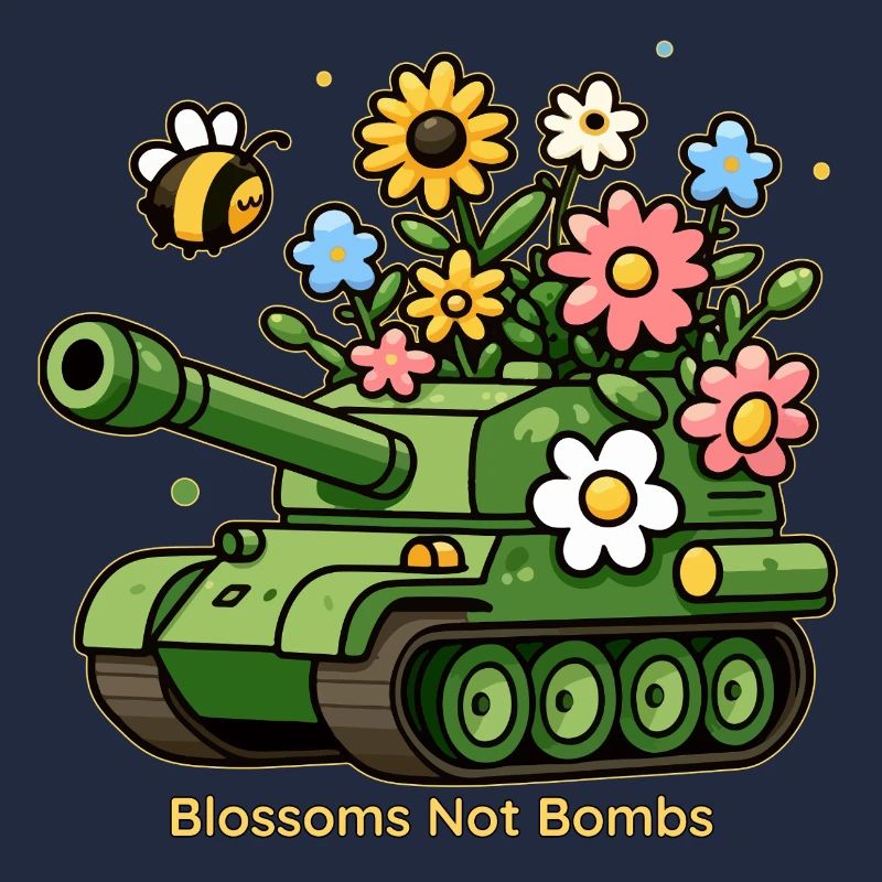 Blossoms Not Bombs