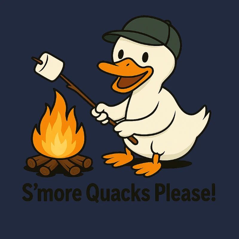 S'more Quacks Please! – Camping Duck