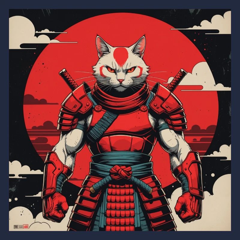 Samurai-Katzenkrieger