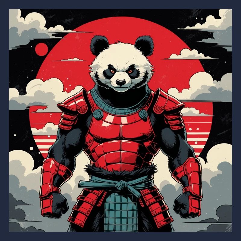 Samurai Panda Warrior