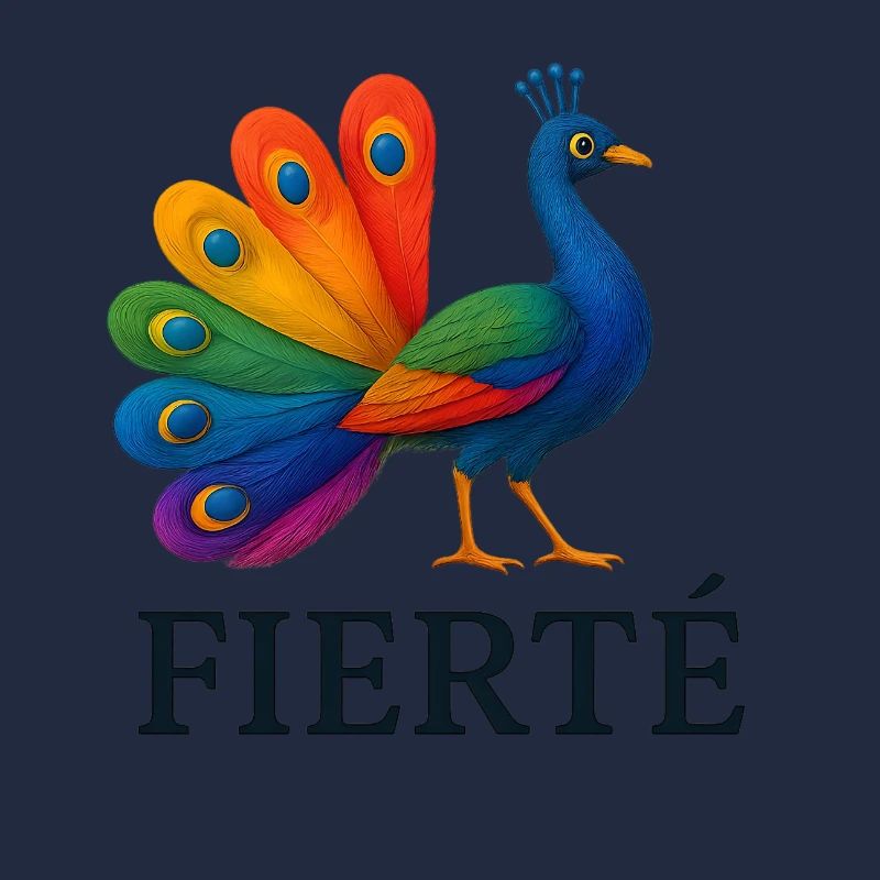Fierté – Paon Arc-en-Ciel