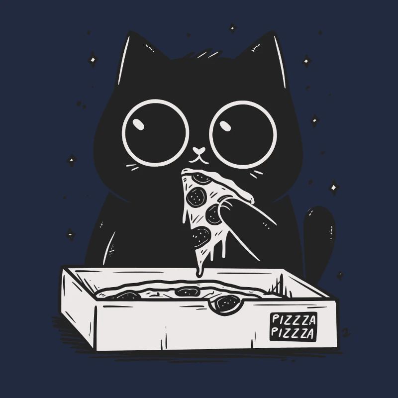 Pizza kitty