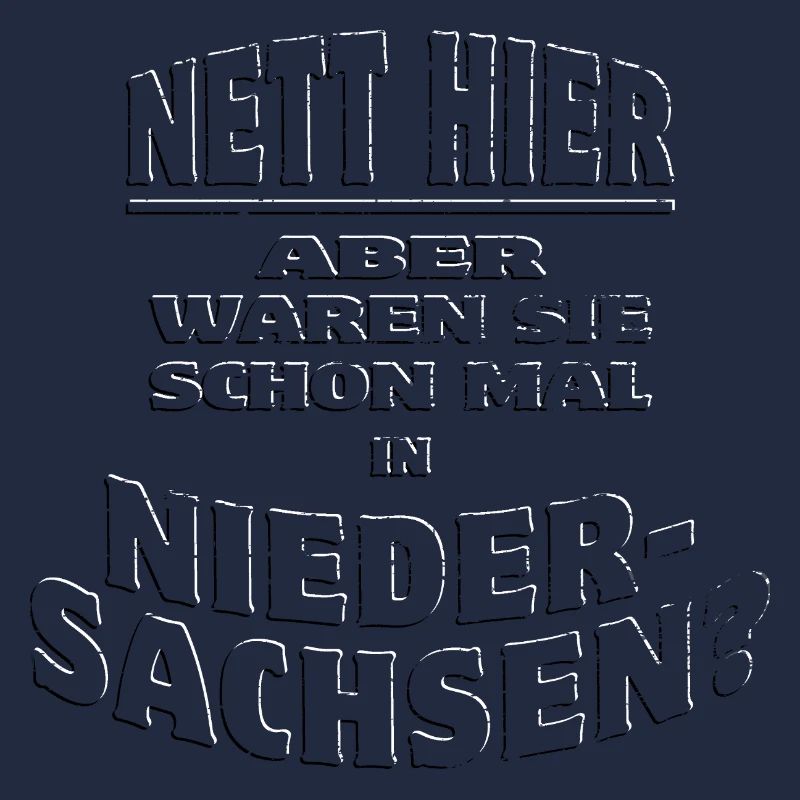 Nett Hier NIEDERSACHSEN Rundbogen embossed