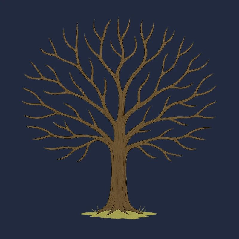 Winterbaum Silhouette