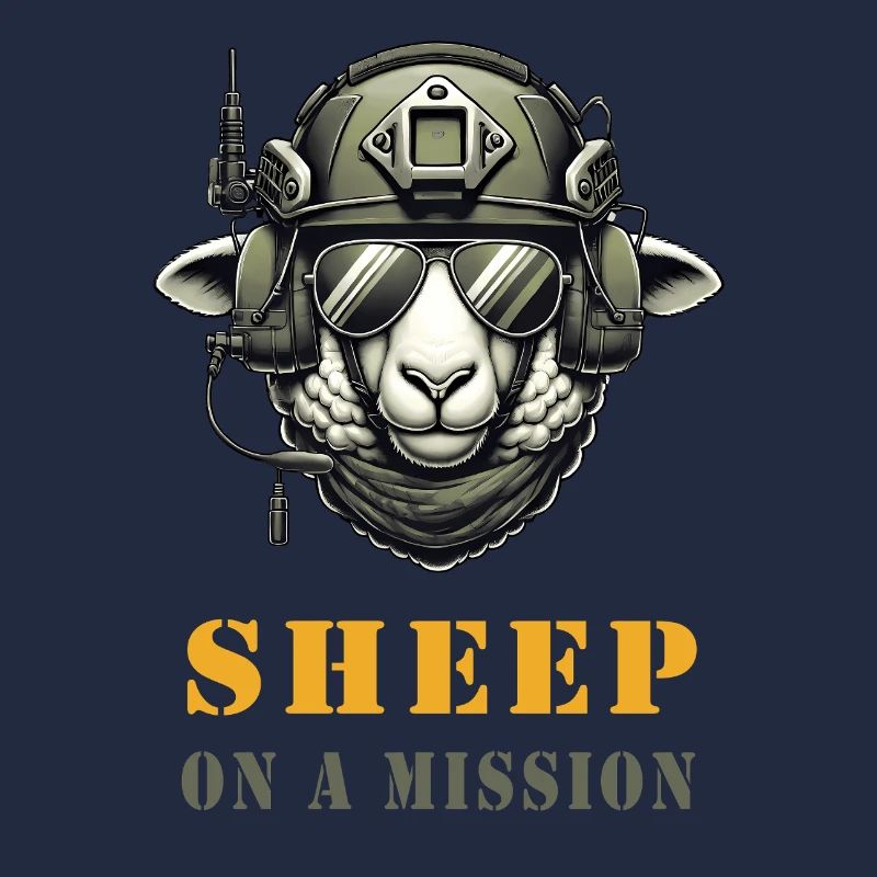 Schaf in Mission