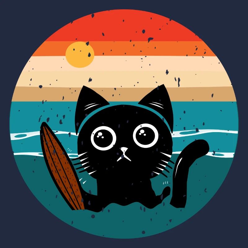 Chat surfeur
