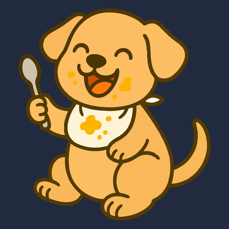 Futtern mit Welpenliebe