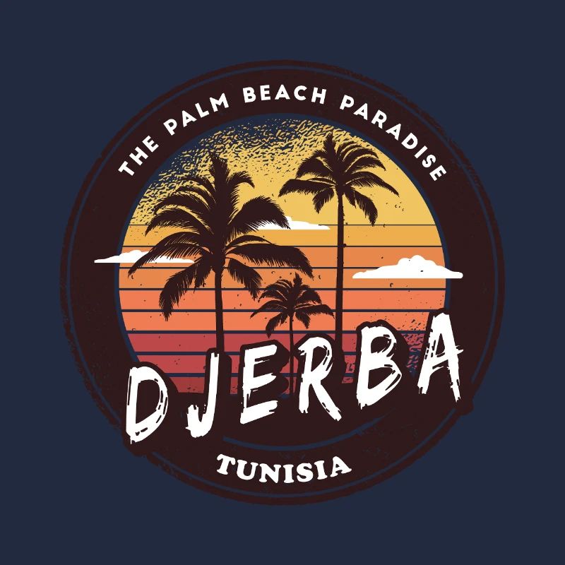 Djerba Tuneisen Palm Tree Design