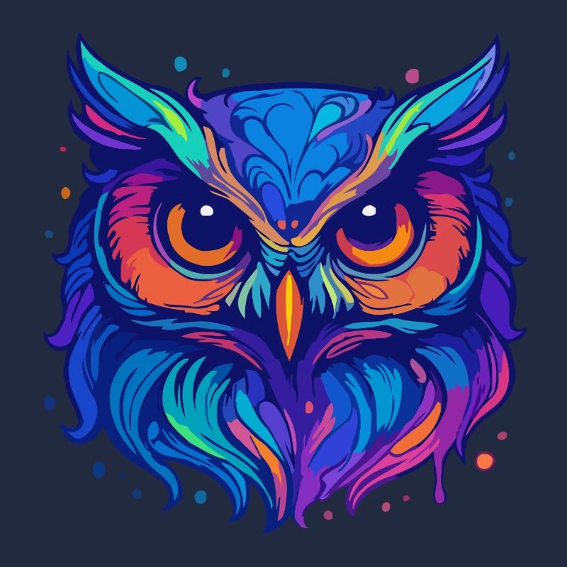Hibou néon