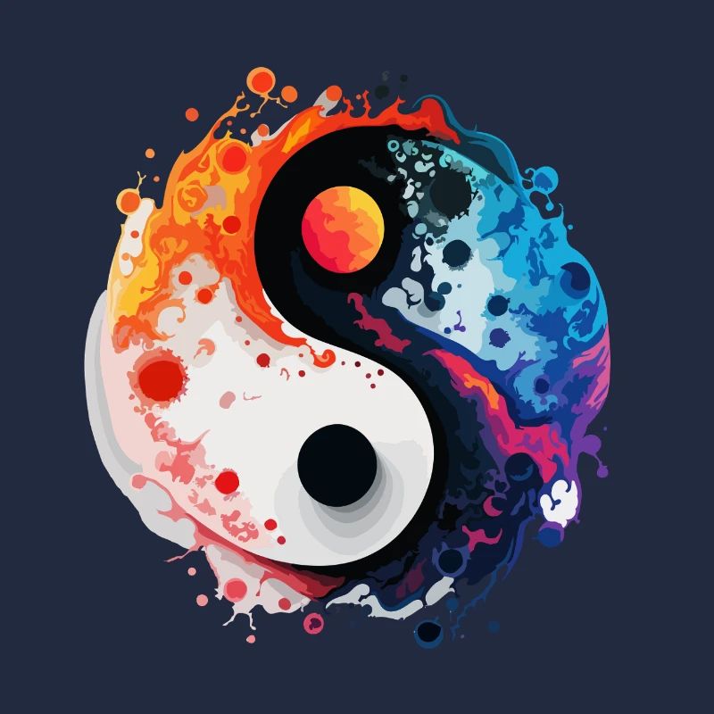 Yin-Yang Splash