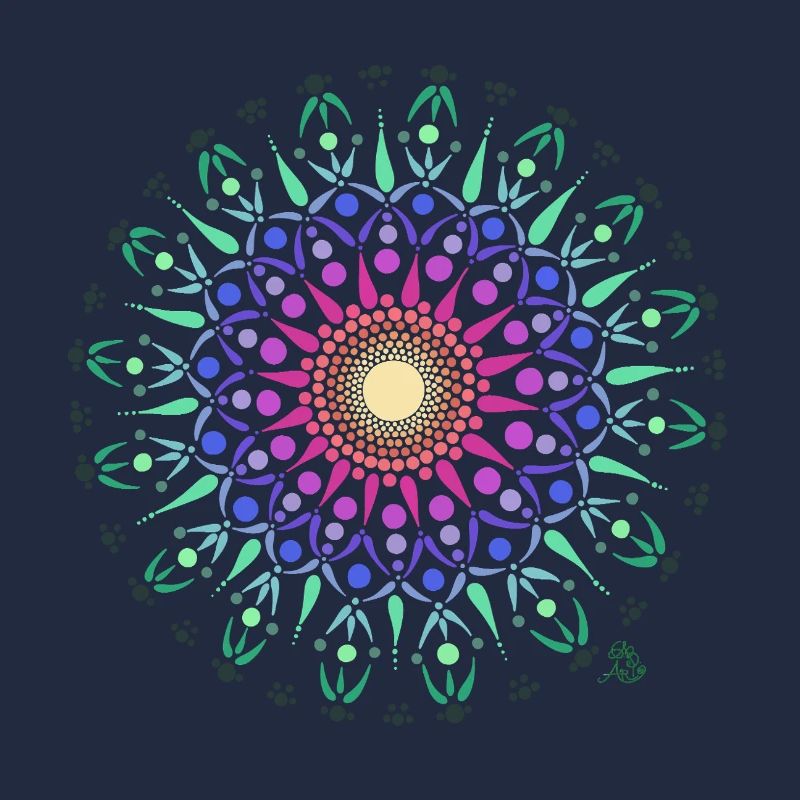 Mandala Lebensfreude