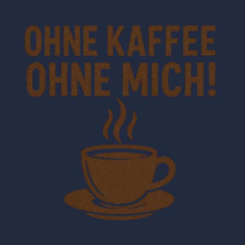 Without COFFEE, without ME!