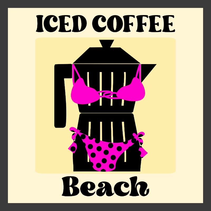 SOMMER STRAND ESPRESSO EISKAFFEE