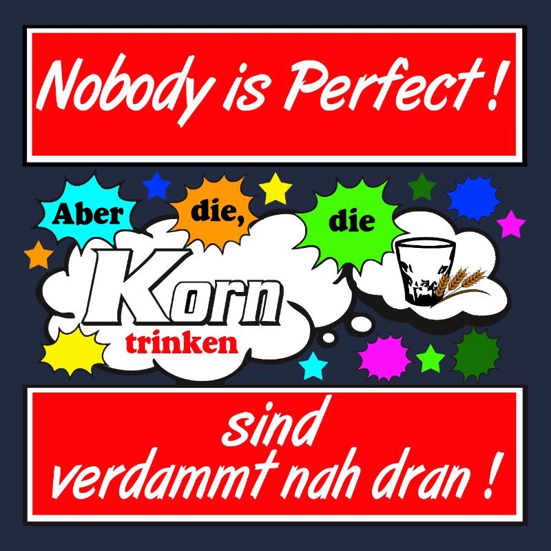 Grain Drinker Slogan Motif