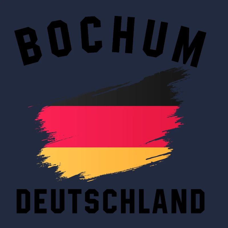 Deutsche Flagge Aquarell Design