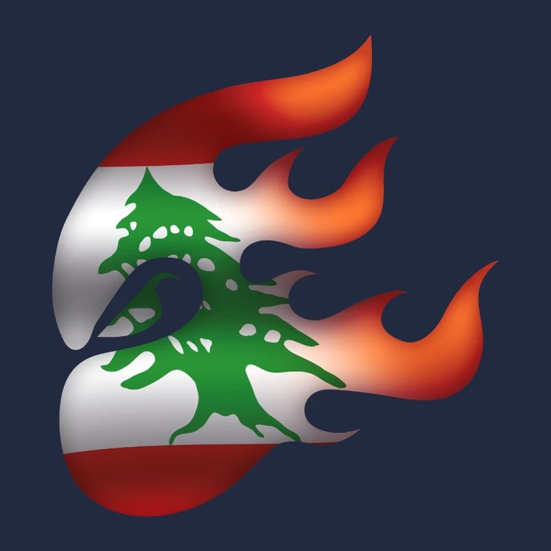 Drapeau du Liban - Liban - Ninja