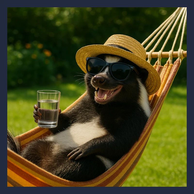 Refroidissement de la mouffette