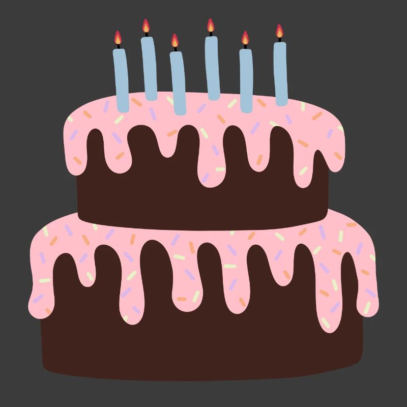 Celebration Cake with Pink Icing