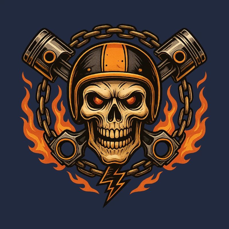 Skull Rider – Dunkler Biker-Geist