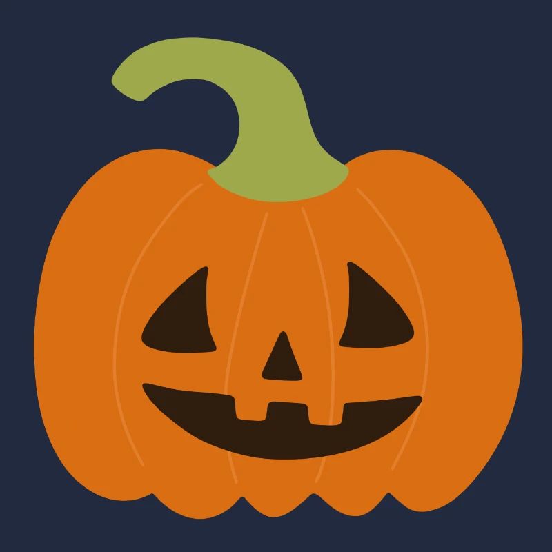 Whimsical Jack-O'-Lantern Pumpkin Design