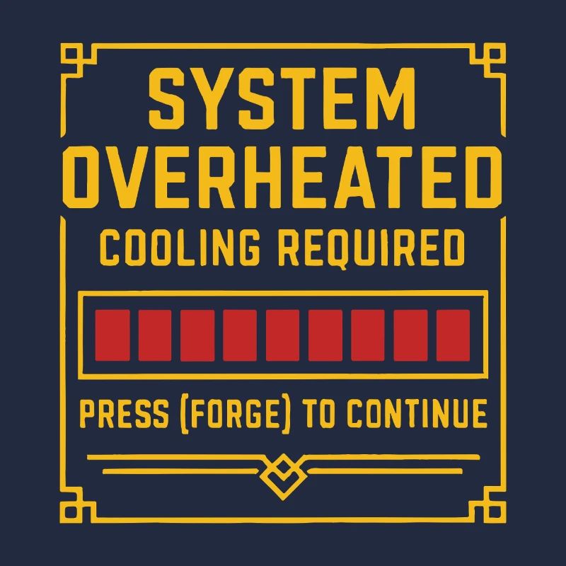 Systemübhitzung – Forge T-Stück