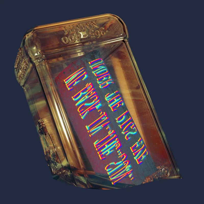 Cryptic Message In A Bottle