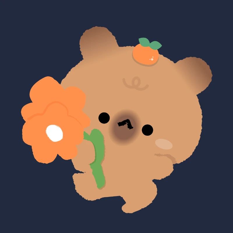 Romantisches Capybara