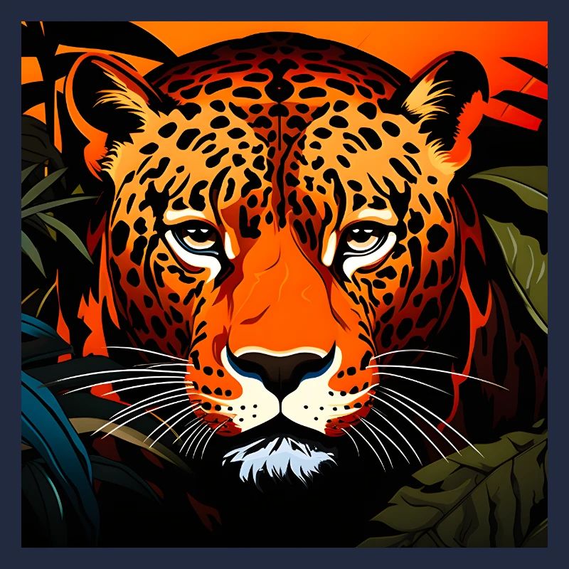 Leopard Graphique Sauvage