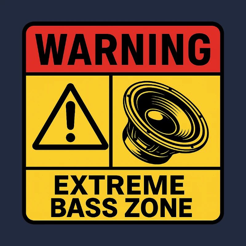 Avertissement de zone de basses extrêmes