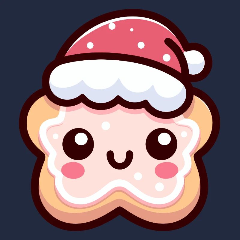 Skurrile Weihnachtsplätzchen-Figur