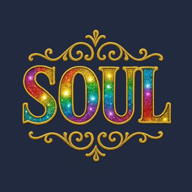 SOUL | Seele Lebensgeister im Regenbogenfarben