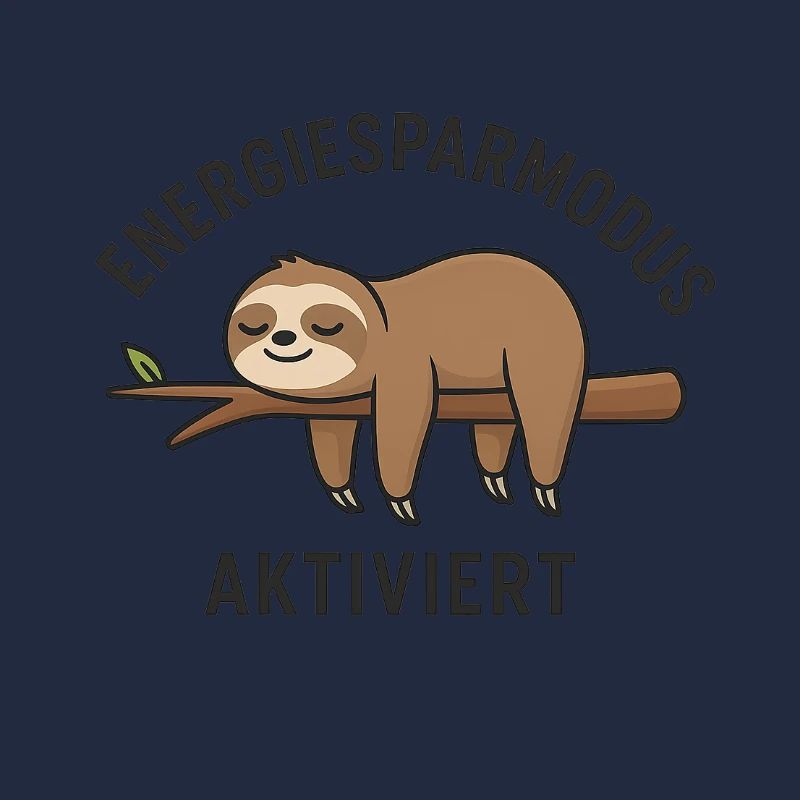 Energy Saving Slack Sloth Design