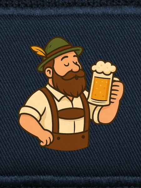 Bayerischer Biergarten–Motiv