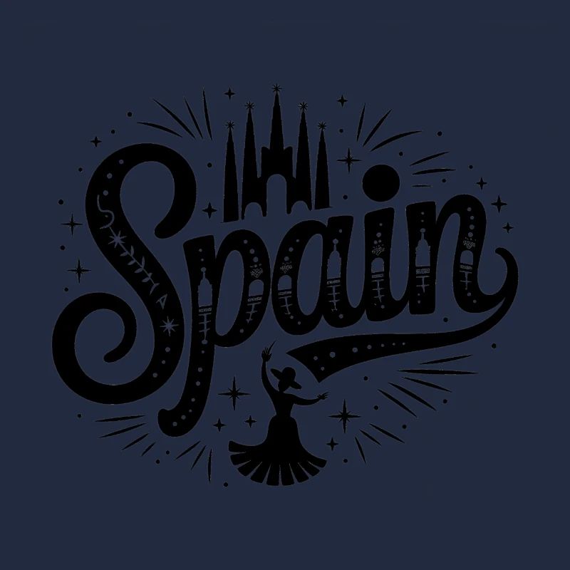 Spanien - Souvenir-Design