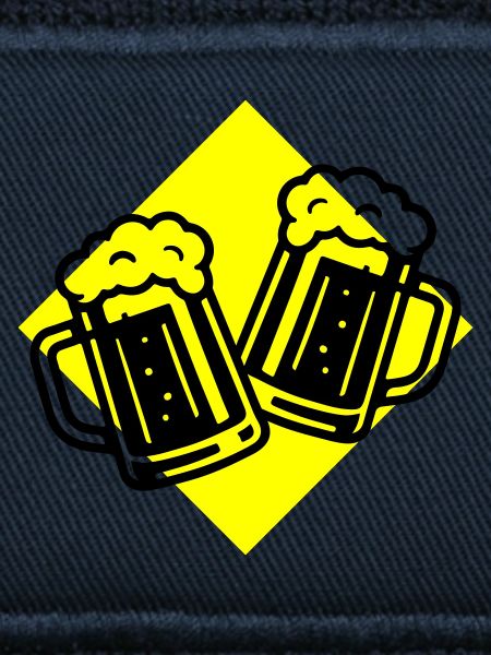 Bier Anstoßen Bierkrug