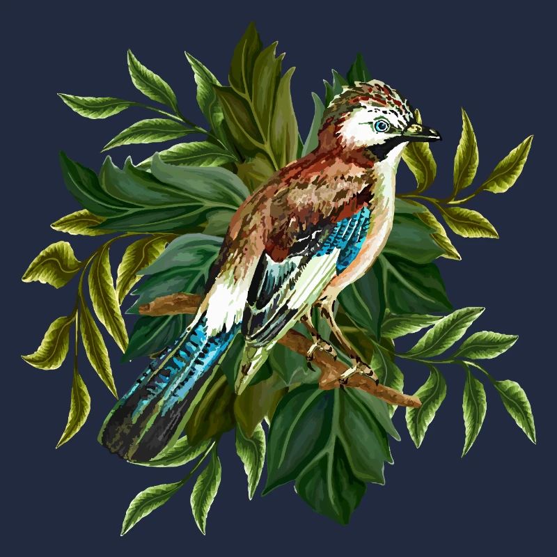 Bunter Vogel