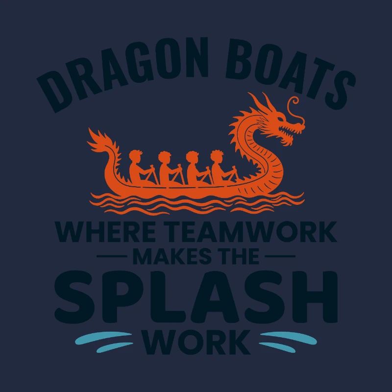 Équipage de course de bateaux-dragons