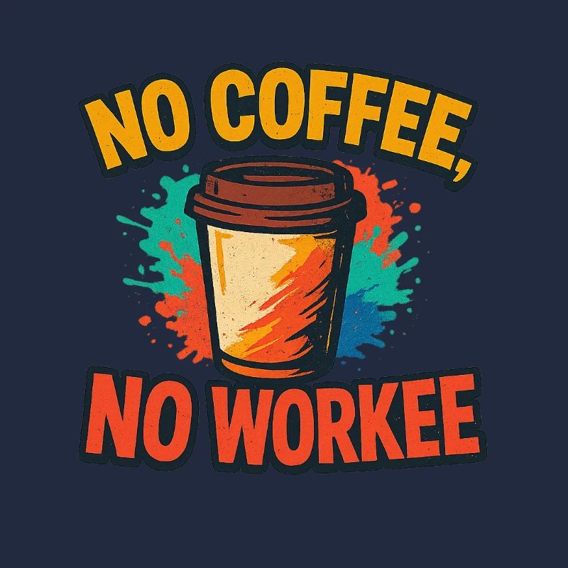 Coffee Break Protest Illustration