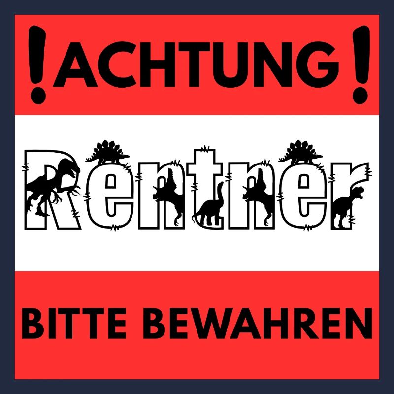 Achtung Rentner Design