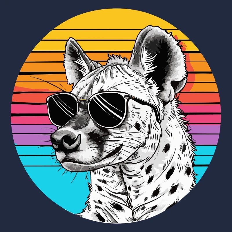 Chill Gepard mit Sonnenbrille