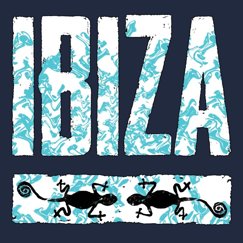 Ibiza Chameleon Art Design