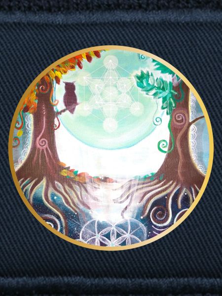 Mystical Nature Connection Illustration