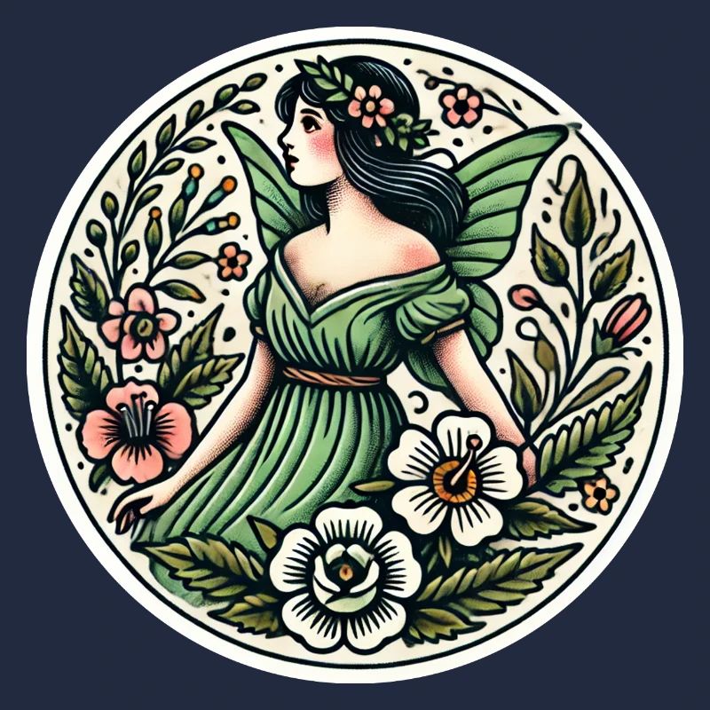 Enchanted Forest Fairy Illustration