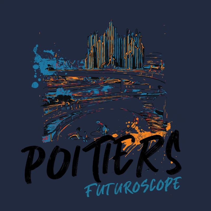 Futurescope, couleurs Neon Abstract