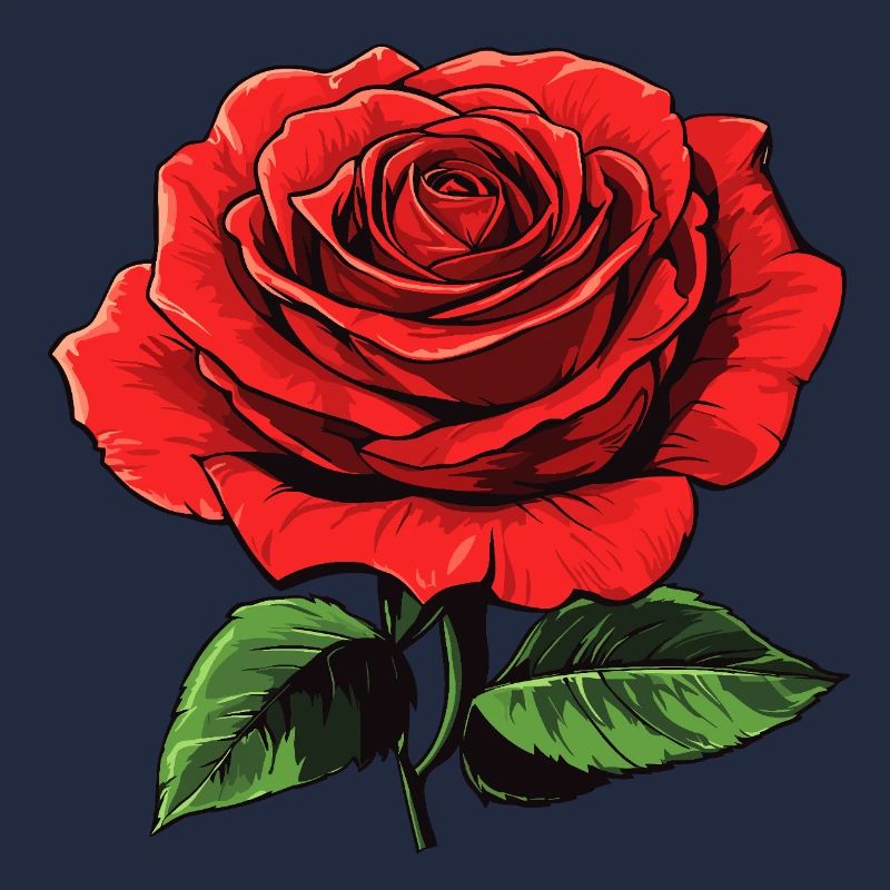 rote blume - rose