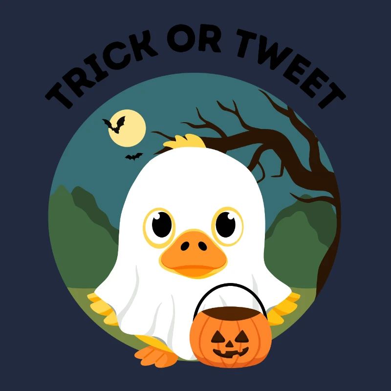 Trick oder Tweet – Süße Halloween Ente