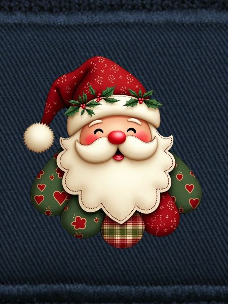 Cuddly Santa Claus