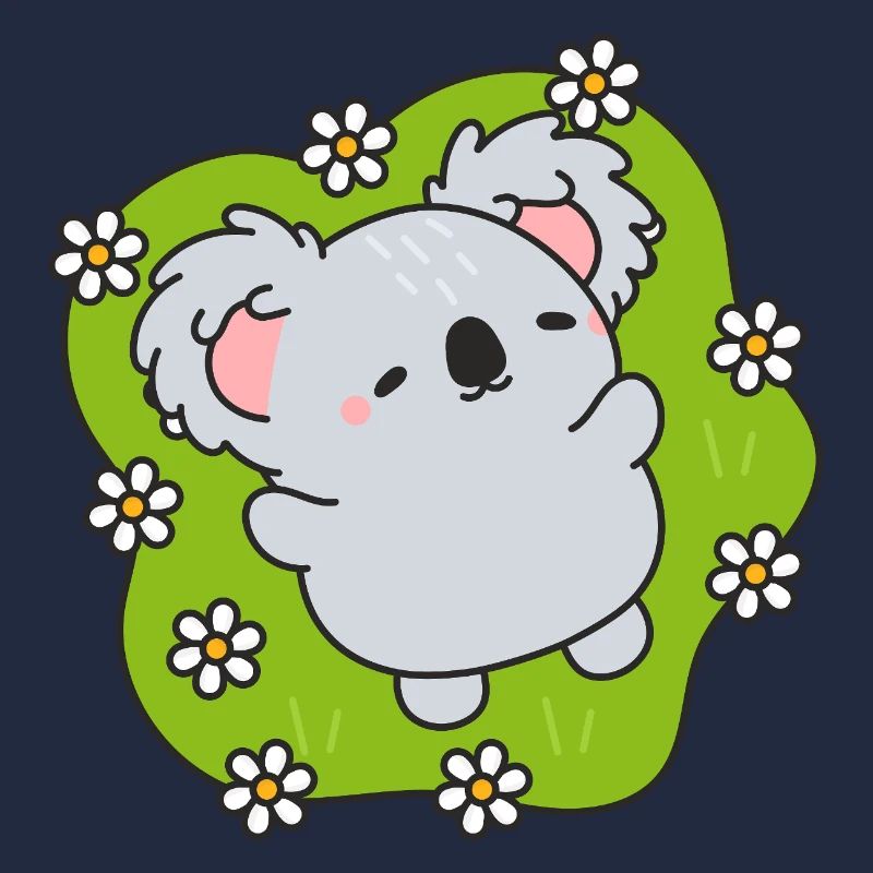 Traumhaft blühender Koala