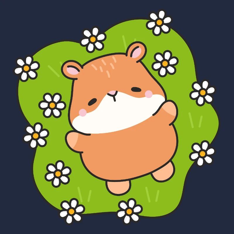 Gänseblümchen-Feldhamster