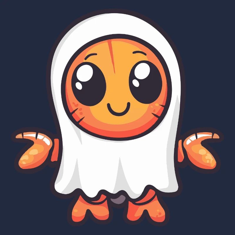 Hummer Krebs Halloween Geist